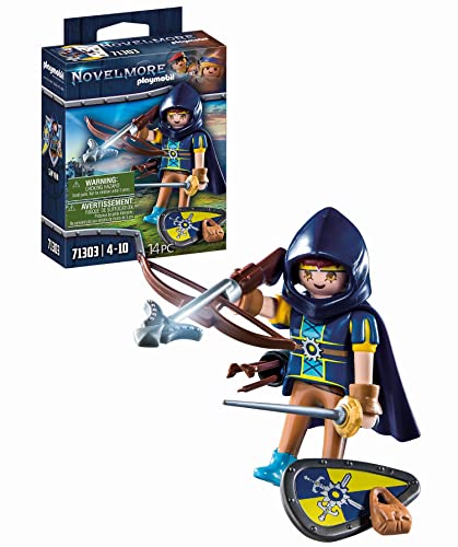 PLAYMOBIL Novelmore 71303 Novelmore - Gwynn mit Kampfausrüstung, ab 4 Jahren von PLAYMOBIL