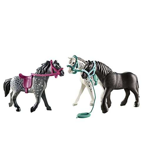 PLAYMOBIL 70999 3 Pferde: Friese, Knabstrupper & Andalusier, ab 4 Jahren PLAYMOBIL 70999 3 Pferde: Friese, Knabstrupper & Andalusier, ab 4 Jahren von PLAYMOBIL