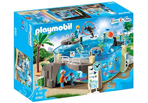 PLAYMOBIL Playmobil-9060 Family Fun Aquarium, Mehrfarbig (9060) von PLAYMOBIL