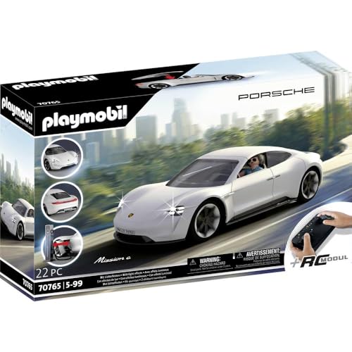PLAYMOBIL Porsche 70765 Porsche Mission E, Mit Fernbedienung und Lichteffekten, Ab 5 Jahren, Weiß PLAYMOBIL Porsche 70765 Porsche Mission E, Mit Fernbedienung und Lichteffekten, Ab 5 Jahren, Weiß von PLAYMOBIL