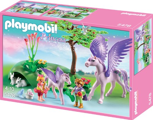 PLAYMOBIL Princess 5478 Kinder mit Pegasus-Familie, ab 4 Jahren PLAYMOBIL Princess 5478 Kinder mit Pegasus-Familie, ab 4 Jahren von PLAYMOBIL