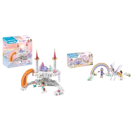 PLAYMOBIL Princess Magic 71360 Himmlische Babywolke & Princess Magic 71361 Himmlischer Pegasus mit Regenbogen PLAYMOBIL Princess Magic 71360 Himmlische Babywolke & Princess Magic 71361 Himmlischer Pegasus mit Regenbogen von PLAYMOBIL