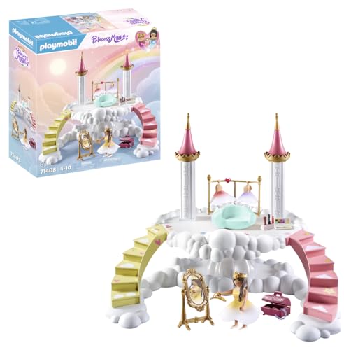 PLAYMOBIL Princess Magic 71408 Himmlische Ankleidewolke, königliches Ankleidezimmer in den Wolken, mit vielen Accessoires, Spielzeug für Kinder ab 4 Jahren [Exklusiv bei Amazon] von PLAYMOBIL