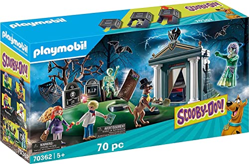 PLAYMOBIL SCOOBY-DOO! 70362 Abenteuer auf dem Friedhof, Ab 5 Jahren von PLAYMOBIL