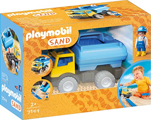 PLAYMOBIL Sand 9144 Wassertank-Laster, Ab 2 Jahren von PLAYMOBIL