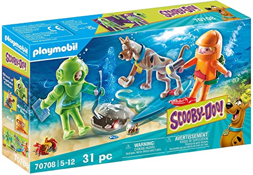 PLAYMOBIL Scooby-DOO! 70708 Abenteuer mit Ghost of Captain Cutler, Ab 5 Jahren von PLAYMOBIL