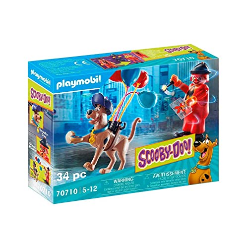 PLAYMOBIL Scooby-DOO! 70710 Abenteuer mit Ghost Clown, Ab 5 Jahren von PLAYMOBIL