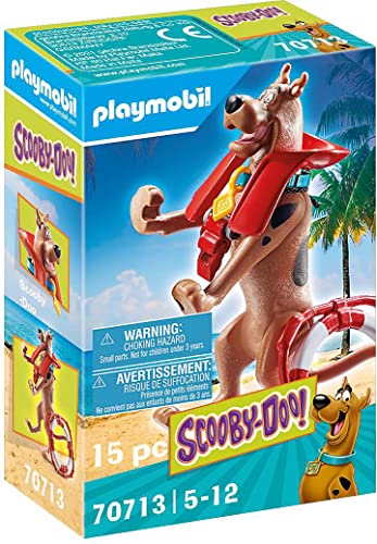 PLAYMOBIL Scooby-DOO! 70713 Sammelfigur Rettungsschwimmer, Ab 5 Jahren von PLAYMOBIL