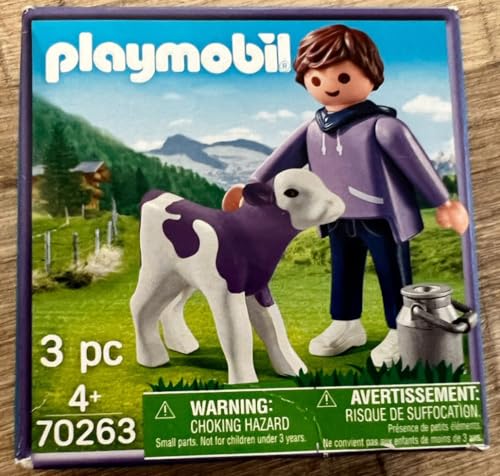 PLAYMOBIL Set 70263 Frau mit lila Kuh von PLAYMOBIL
