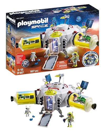 PLAYMOBIL | Space | Mars-Station | Spielzeug für Kinder ab 6 Jahren [Exklusiv bei Amazon] | 9487 von PLAYMOBIL