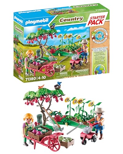 PLAYMOBIL Country 71380 Starter Pack Bauernhof Gemüsekarten, ab 4 Jahren von PLAYMOBIL