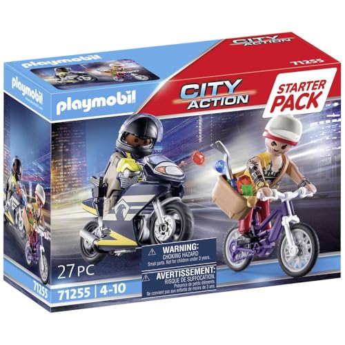 PLAYMOBIL City Action 71255 Starter Pack SEK und Juwelendieb, ab 4 Jahren von PLAYMOBIL