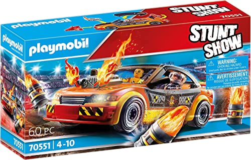PLAYMOBIL Stuntshow 70551 Crashcar, Für Kinder von 4-10 Jahren PLAYMOBIL Stuntshow 70551 Crashcar, Für Kinder von 4-10 Jahren von PLAYMOBIL