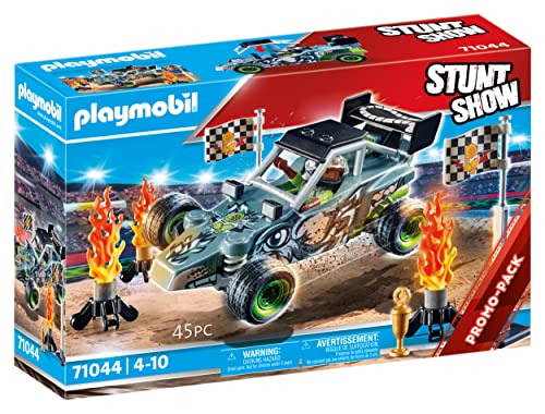 PLAYMOBIL Stuntshow 71044 Racer mit vielen Zubehörteilen und Pokal, ab 4 Jahren von PLAYMOBIL