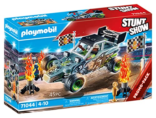 PLAYMOBIL Stuntshow 71044 Racer mit vielen Zubehörteilen und Pokal, ab 4 Jahren von PLAYMOBIL