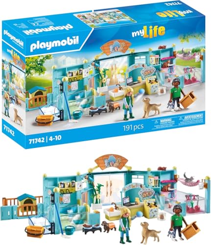 PLAYMOBIL | Tierhotel | Tier Spielzeug Kind | Tierfiguren Set | Spielzeug für Kinder ab 4 Jahren | 71742 von PLAYMOBIL