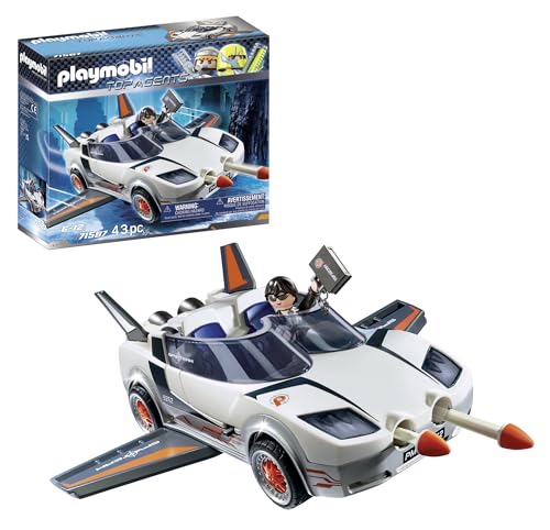PLAYMOBIL Top Agents, Secret Agent und Racer 71587, ab 4 Jahren PLAYMOBIL Top Agents, Secret Agent und Racer 71587, ab 4 Jahren von PLAYMOBIL