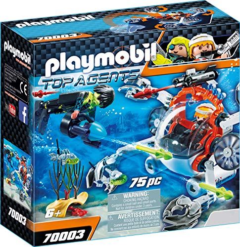 PLAYMOBIL Top Agents 70003 Spy Team Sub Bot, Ab 6 Jahren PLAYMOBIL Top Agents 70003 Spy Team Sub Bot, Ab 6 Jahren von PLAYMOBIL
