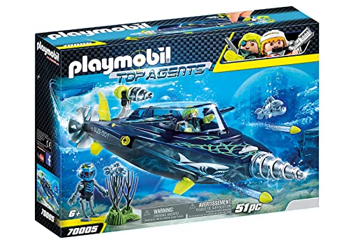 PLAYMOBIL Top Agents 70005 Team S.H.A.R.K. Drill Destroyer, Ab 6 Jahren PLAYMOBIL Top Agents 70005 Team S.H.A.R.K. Drill Destroyer, Ab 6 Jahren von PLAYMOBIL