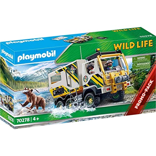 PLAYMOBIL Wild Life 70278 Expeditionstruck, Ab 4 Jahren von PLAYMOBIL