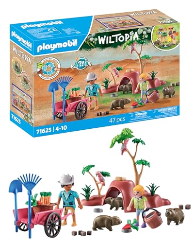 PLAYMOBIL | Wiltopia | Wombat Unterschlupf | nachhaltiges Spielzeug für Kinder ab 4 Jahren | 71625 PLAYMOBIL | Wiltopia | Wombat Unterschlupf | nachhaltiges Spielzeug für Kinder ab 4 Jahren | 71625 von PLAYMOBIL