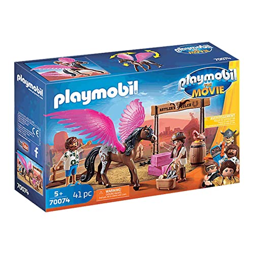 PLAYMOBIL:The Movie 70074 Marla, Del und Pferd mit Flügeln, Ab 5 Jahren PLAYMOBIL:The Movie 70074 Marla, Del und Pferd mit Flügeln, Ab 5 Jahren von PLAYMOBIL