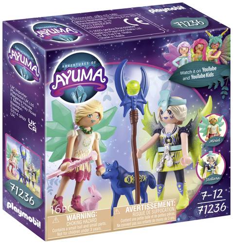 Playmobil® Ayuma Crystal- und Moon Fairy mit Seelentieren 71236 von PLAYMOBIL