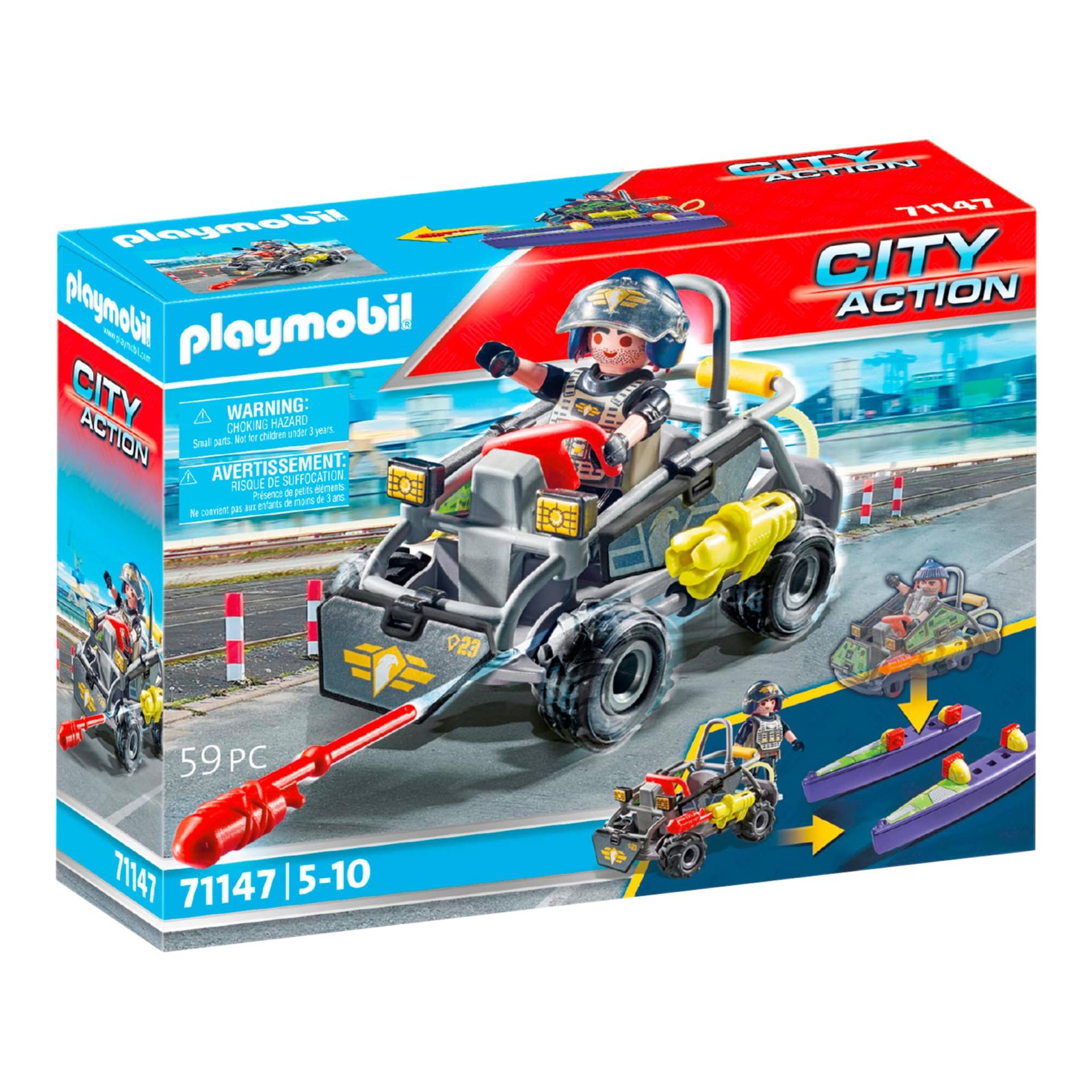 Playmobil® City Action 71147 SWAT-Multi-Terrain-Quad von PLAYMOBIL