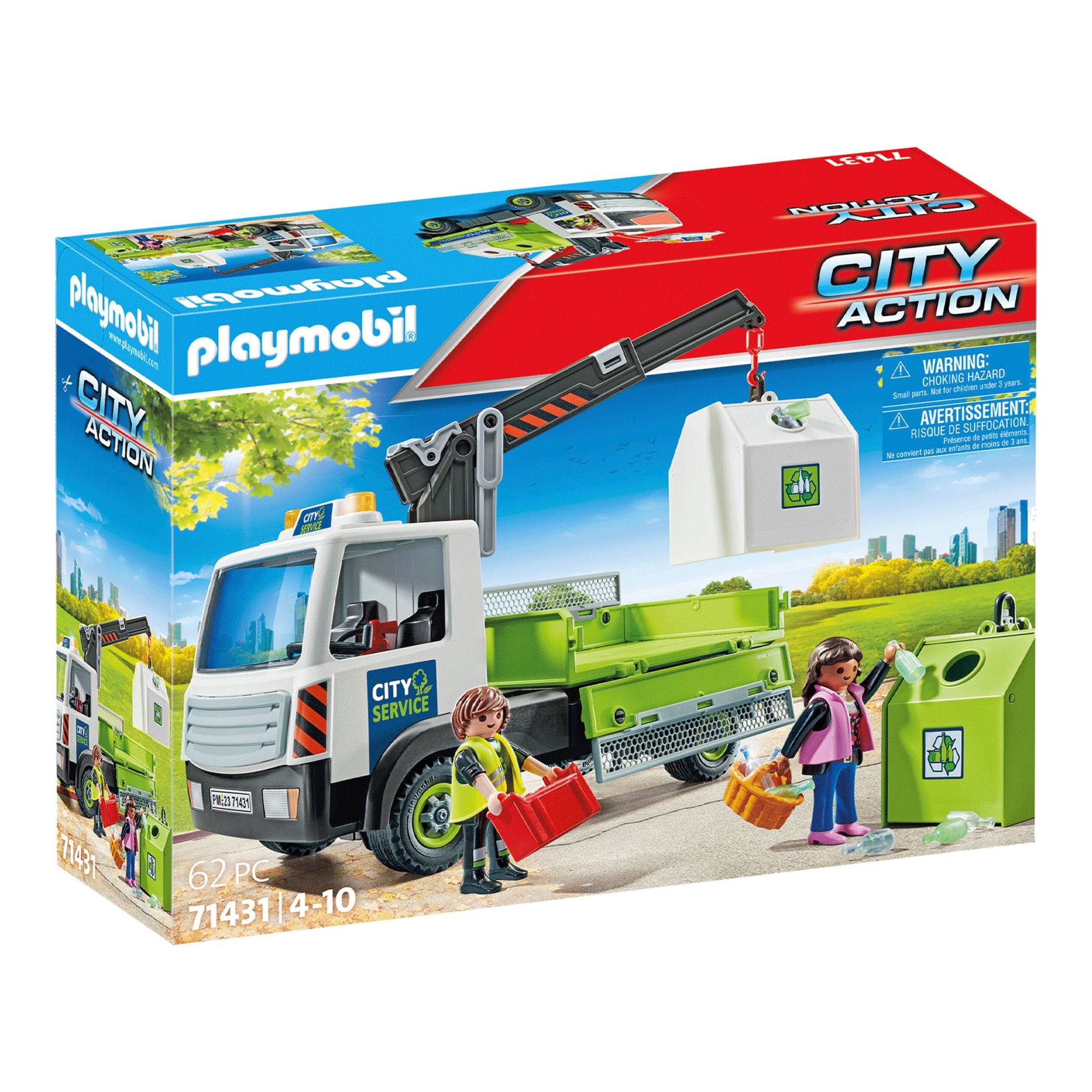 Playmobil® City Action 71431 Altglas-LKW mit Container von PLAYMOBIL