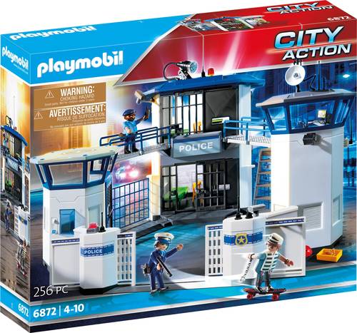 Playmobil® City Life Polizei-Kommandozentrale mit Gefängnis 6872 von PLAYMOBIL