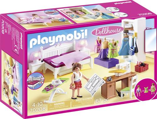 Playmobil® Dollhouse Schlafzimmer mit Nähecke 70208 von PLAYMOBIL