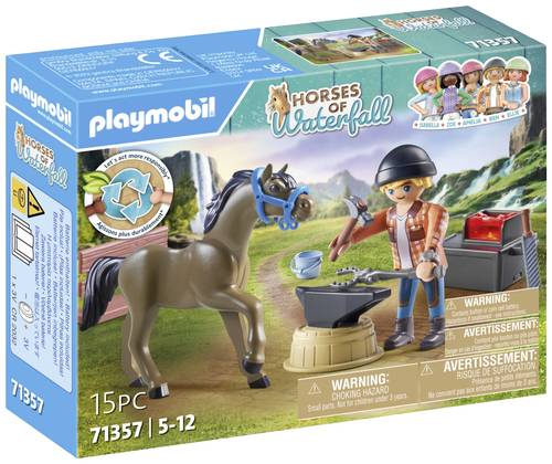 Playmobil® Horses of Waterfall Hufschmied Ben & Achilles 71357 von PLAYMOBIL