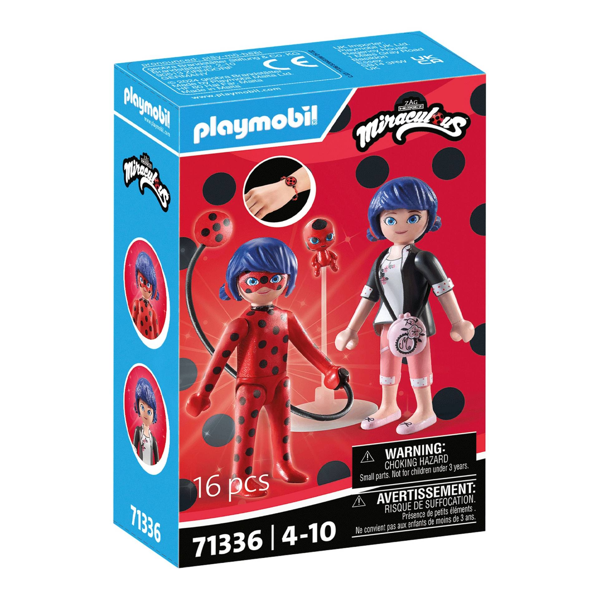 Playmobil® Miraculous 71336 Miraculous: Marinette & Ladybug von PLAYMOBIL
