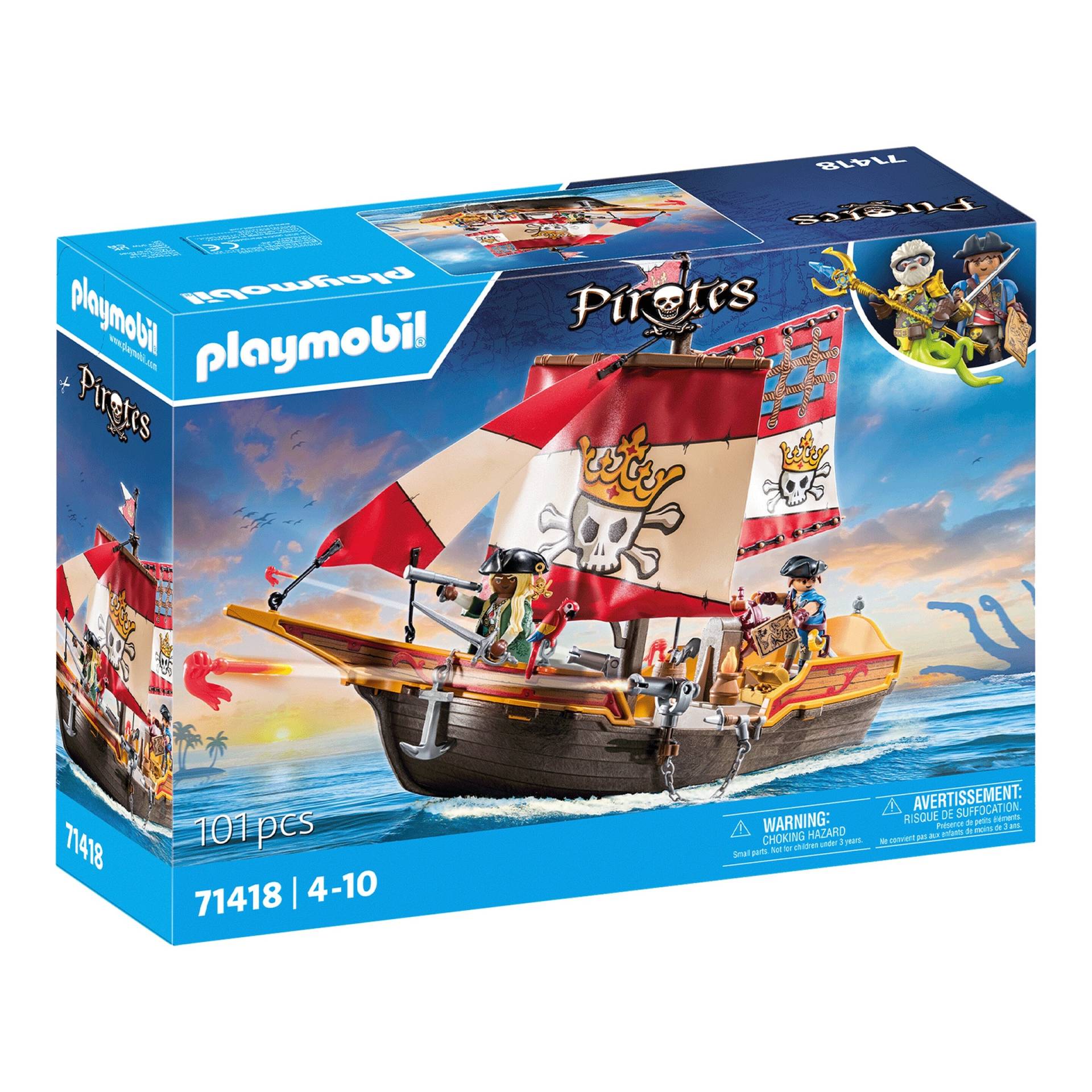 Playmobil® Pirates 71418 Kleines Piratenschiff von PLAYMOBIL
