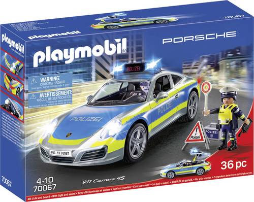 Playmobil® Porsche Porsche 911 Carrera 4S Polizei 70067 von PLAYMOBIL