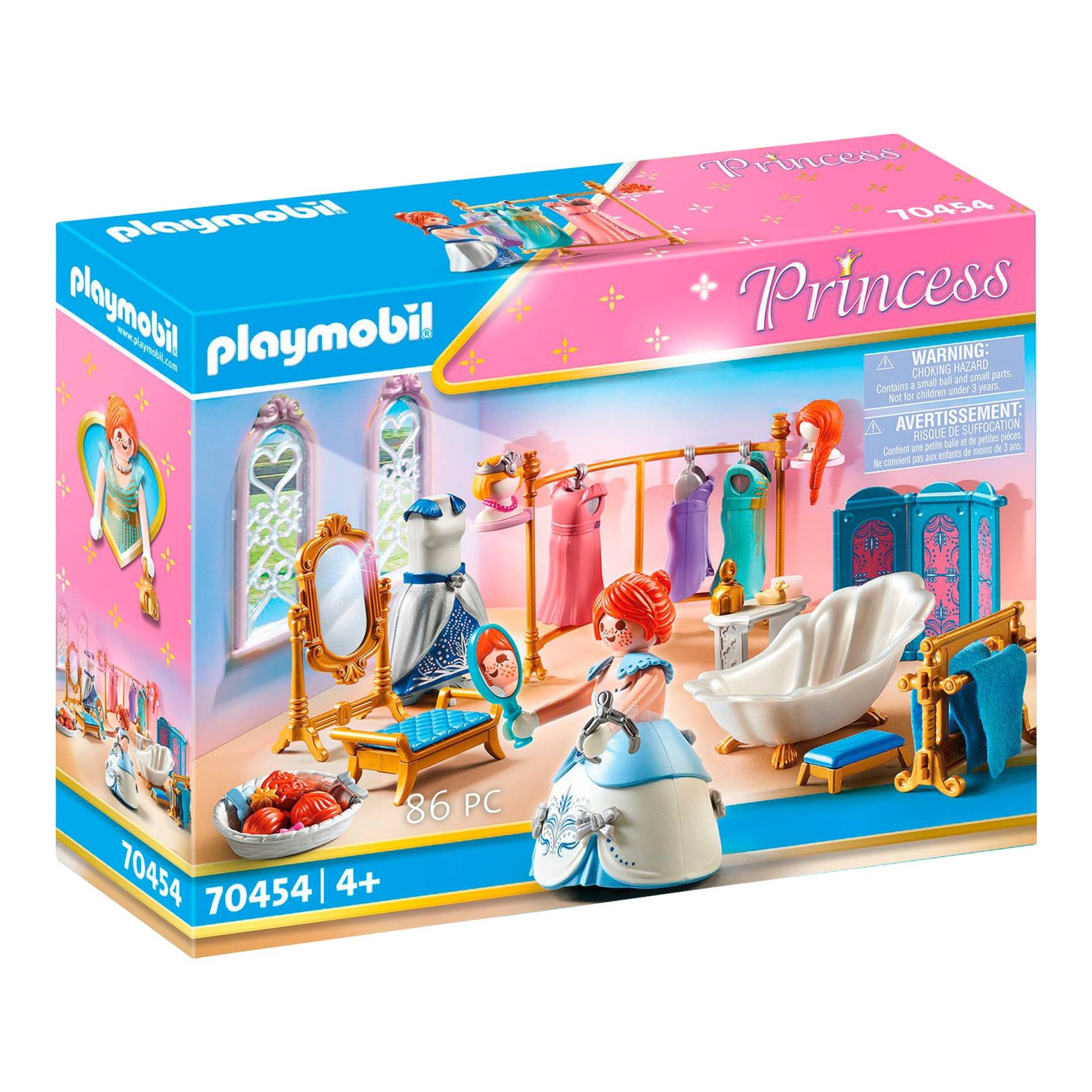 Playmobil® Princess 70454 Ankleidezimmer mit Badewanne von PLAYMOBIL