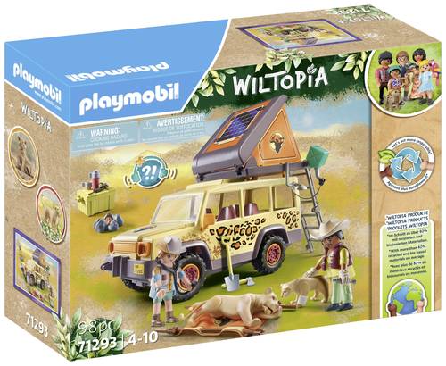 Playmobil® Wiltopia Mit dem Geländewagen bei den Löwen 71293 von PLAYMOBIL