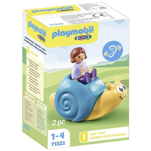 Playmobil 1.2.3 71322 Enfant avec escargot à bascule 1.2.3 Playmobil 1.2.3 71322 Enfant avec escargot à bascule 1.2.3 von PLAYMOBIL