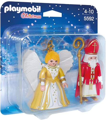 PLAYMOBIL 5592 St. Nikolaus und Weihnachtsengel PLAYMOBIL 5592 St. Nikolaus und Weihnachtsengel von PLAYMOBIL