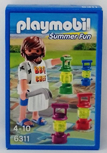 Playmobil 6311 Summerfun BBQ Chef mit Brettspiel von PLAYMOBIL