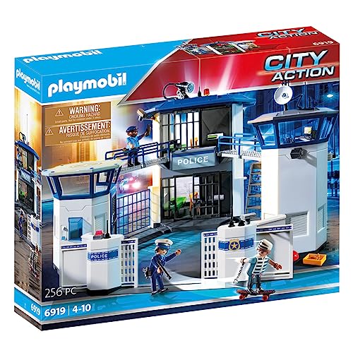 Playmobil 6919.0 6919 Polizeistation mit Gefängnis, multi Playmobil 6919.0 6919 Polizeistation mit Gefängnis, multi von PLAYMOBIL