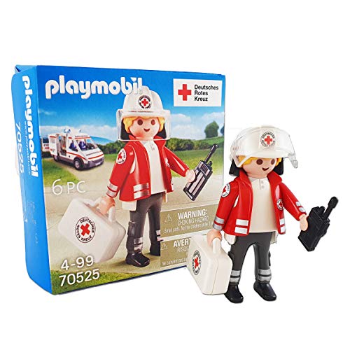Playmobil 70525 DRK Sanitäter mit Koffer und Funkgerät Sonderfigur von PLAYMOBIL