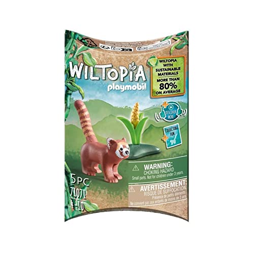 Playmobil 71071 Wiltopia Red Panda, Animal Toy,for Children 4-10, Sustainable Toy Animals, Red Panda Toy, Collectible Toy for Kids, Made Form 80% Recycled Material Playmobil 71071 Wiltopia Red Panda, Animal Toy,for Children 4-10, Sustainable Toy Animals, Red Panda Toy, Collectible Toy for Kids, Made Form 80% Recycled Material von PLAYMOBIL