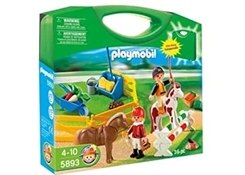Playmobil 5893 - Carrying Case Pony Farm, Aktionsfiguren-Zubehör von PLAYMOBIL