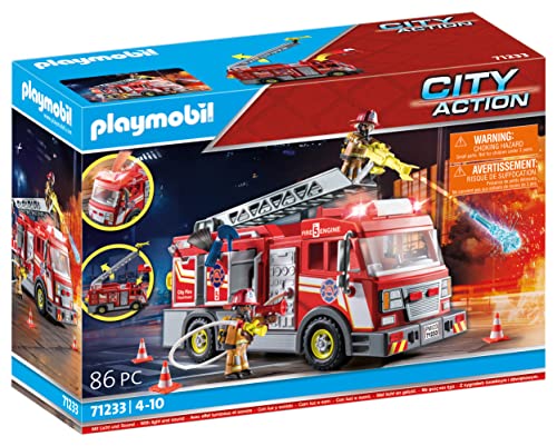 PLAYMOBIL Feuerwehrauto – Version 2023, Mehrfarbig von PLAYMOBIL