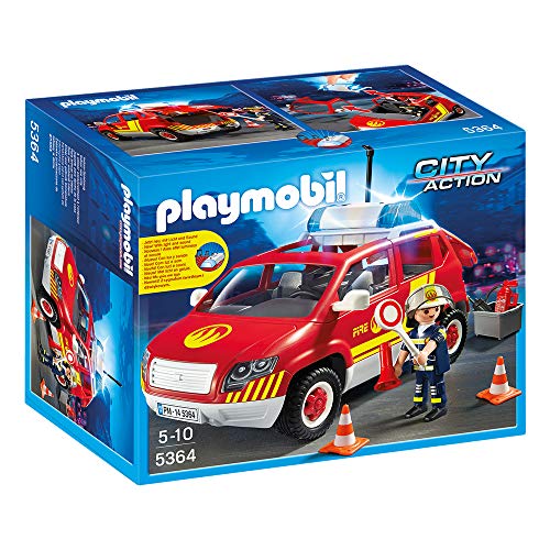 Playmobil Fire Chief's Car with Lights and Sound - City 5364 von PLAYMOBIL