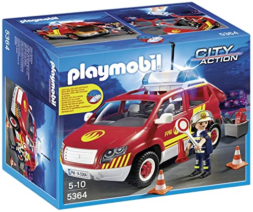 Playmobil Fire Chief's Car with Lights and Sound - City 5364 Playmobil Fire Chief's Car with Lights and Sound - City 5364 von PLAYMOBIL