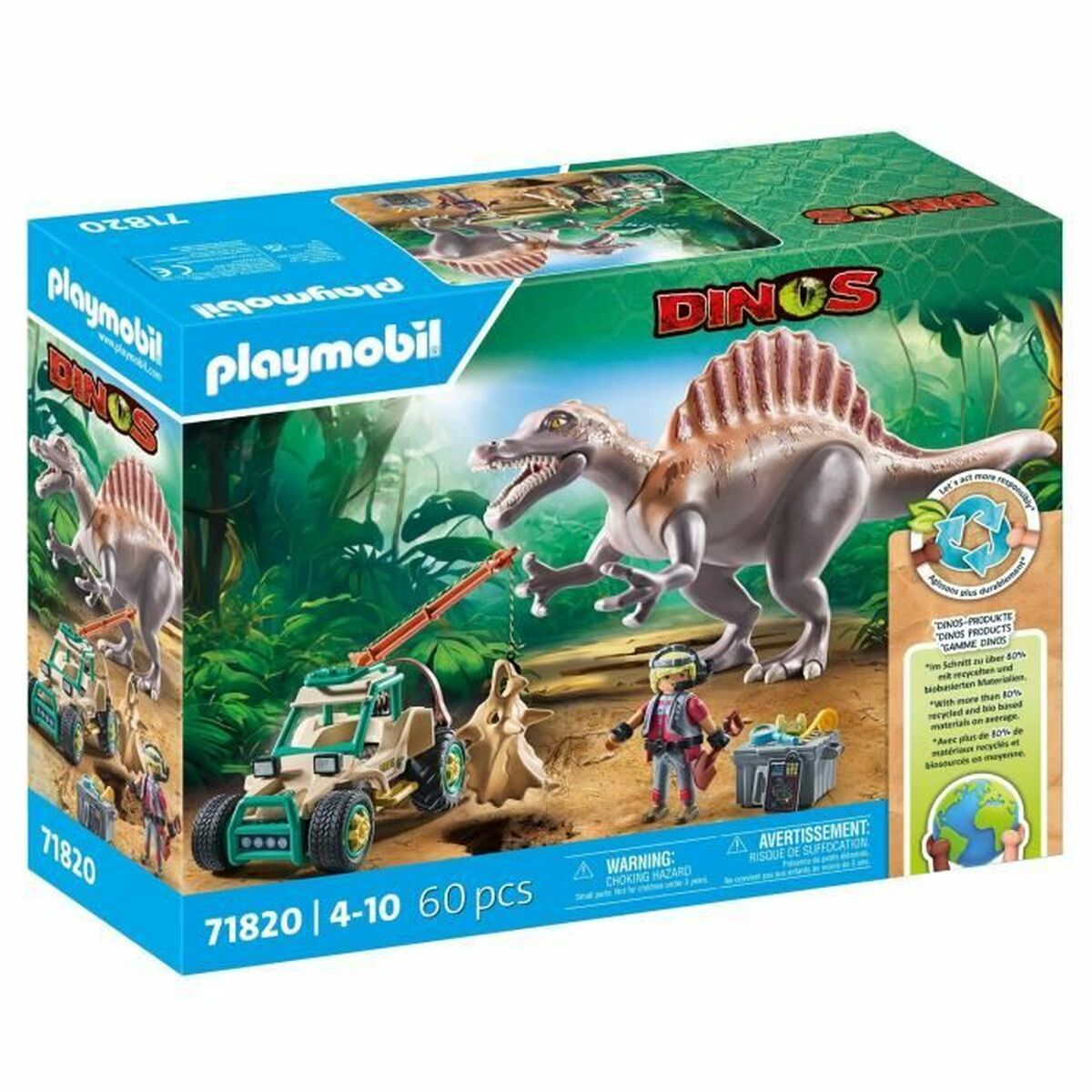 Playset Playmobil 71820 60 Stücke Playset Playmobil 71820 60 Stücke von PLAYMOBIL