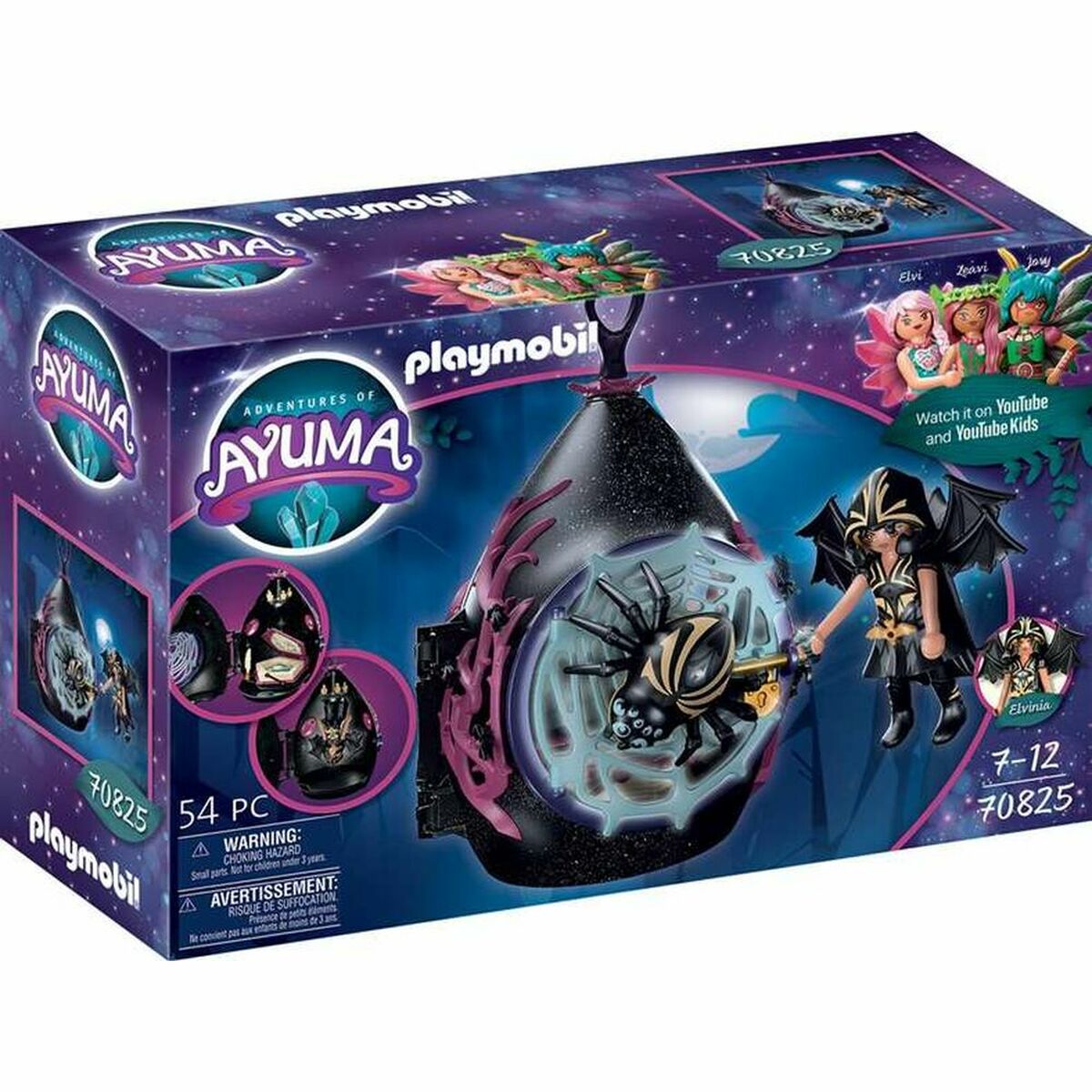 Playset Playmobil Adventures of Ayuma Bat Fairies 70825 (54 pcs) von PLAYMOBIL