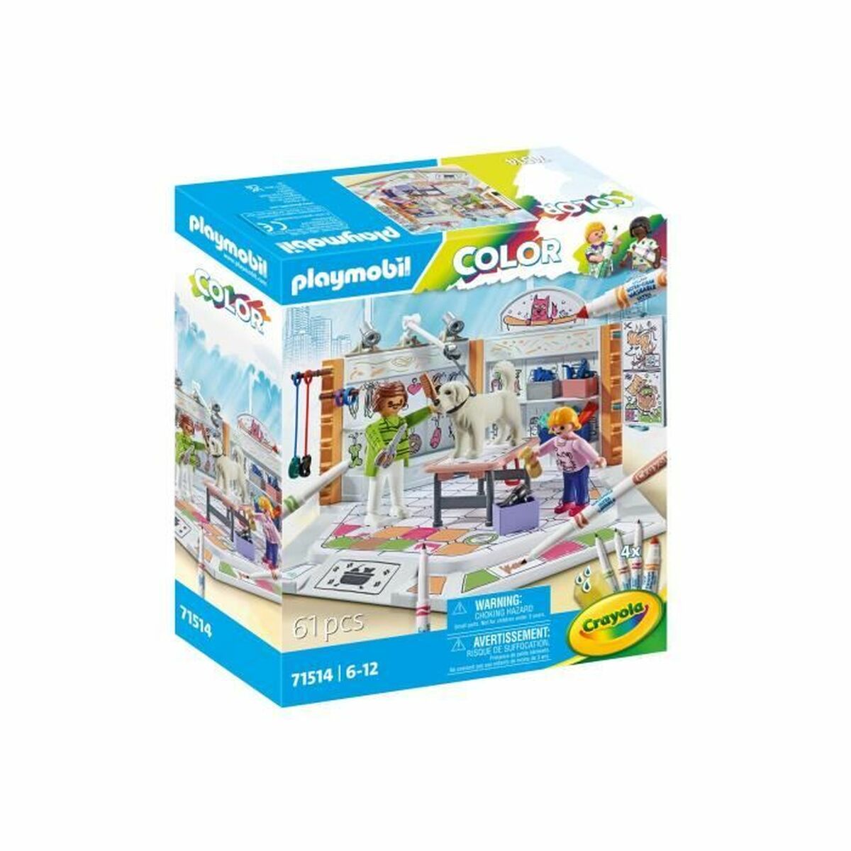 Playset Playmobil Color 71514 Grooming Salon 61 Stücke Playset Playmobil Color 71514 Grooming Salon 61 Stücke von PLAYMOBIL